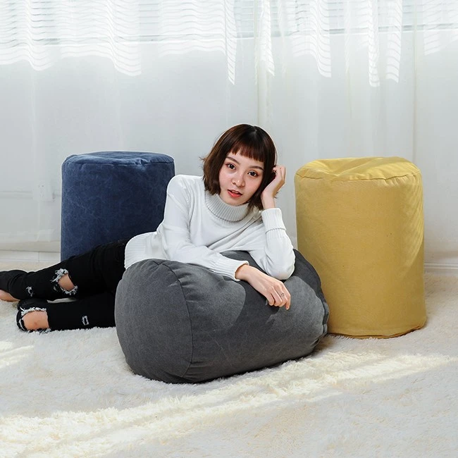 Bean Bag Ottoman With Handle factory